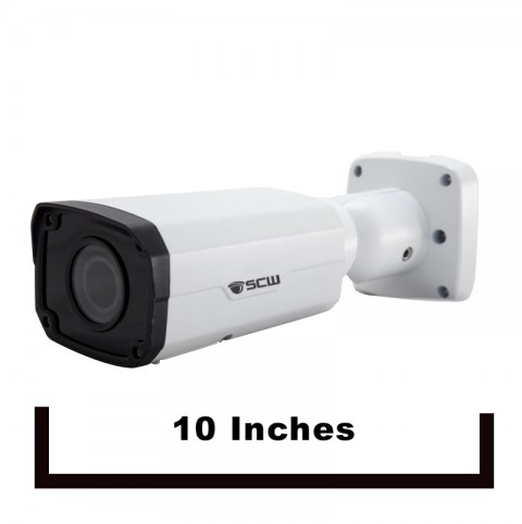 8MP (4x1080P) Multi-Purpose Lens Bullet Camera with Motorized Lens, 1K10 Impact Rated