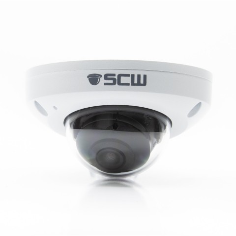 4MP Fixed Wide Angle Lens Dome Camera with Microphone and 1K10 rating