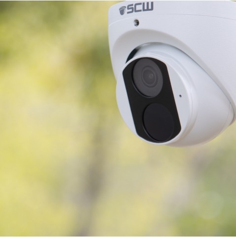 4K (8MP) Fixed Wide Angle Lens Turret Dome Camera