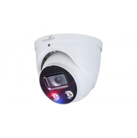 IP 5MP 2.8MM, AI, ACTIVE DETERRENCE SIREN, BLUE AND RED STROBE LIGHT