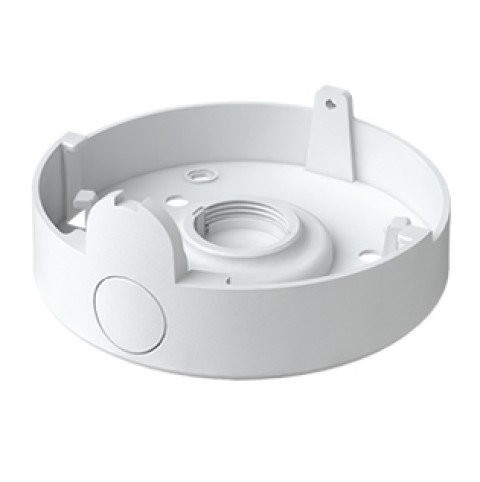 Junction box for cameras, available for wall or ceiling mounting