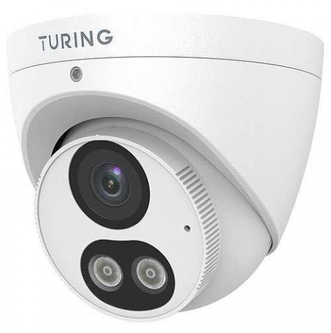 Turing SMART TP-MED5M28C 5MP VibrantView Full Color Turret IP Camera 2.8mm